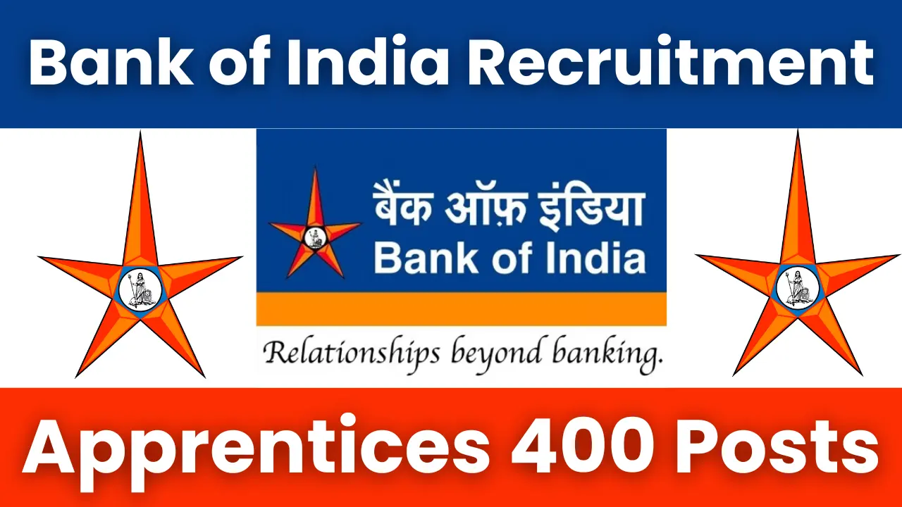 Bank Of India Apprentice Recruitment Bank Of India Apprentice Recruitment