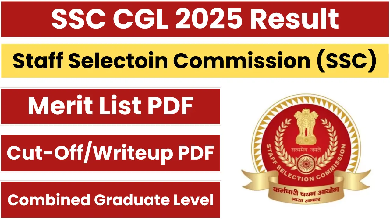 SSC CGL 2025 Result