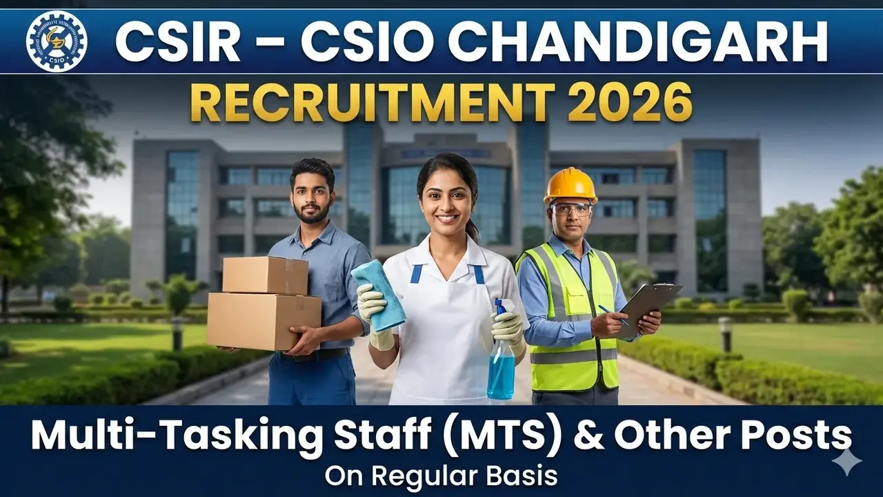 Csir Csio Recruitment
