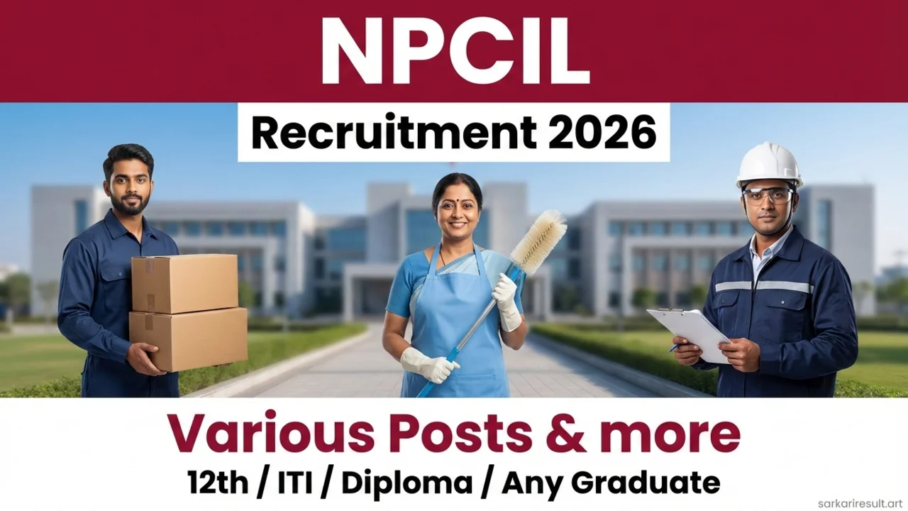 Npcil Recruitment Advt 01 2026