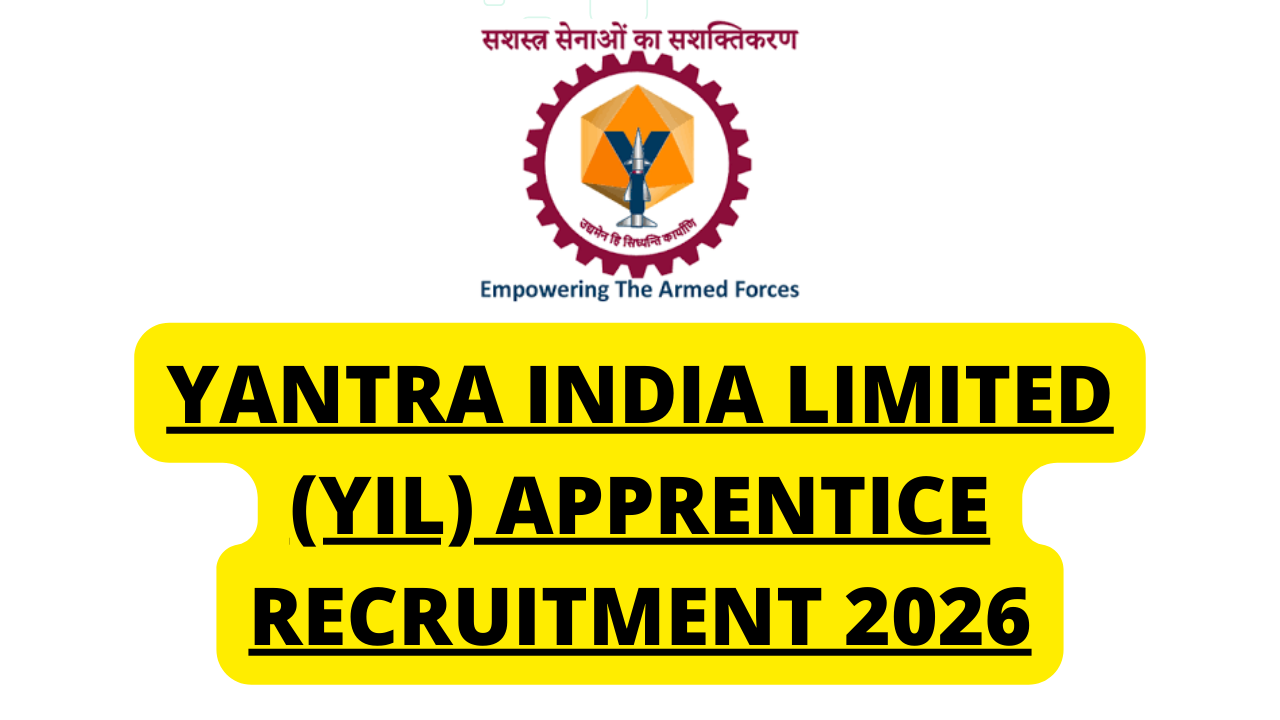Yantra India Limited Yil Apprentice Recruitment